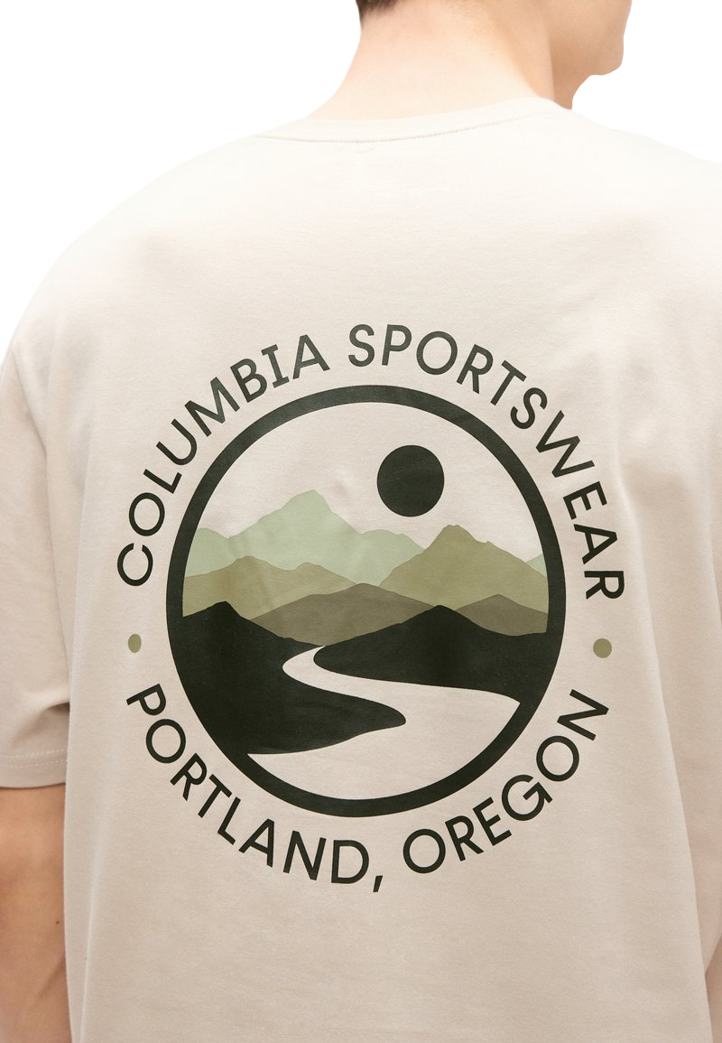 COLUMBIA CSC LOGO BACK TEE