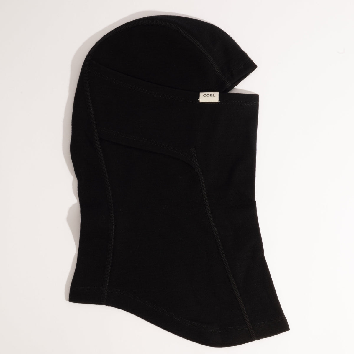 COAL MERINO BALACLAVA BLACK