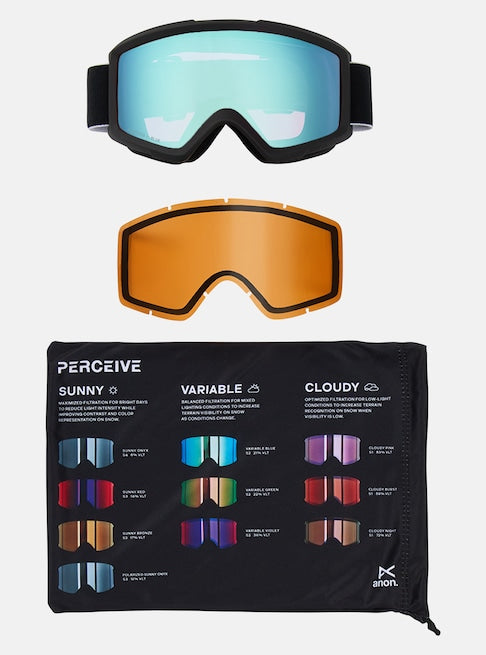 ANON HELIX 2.0 GOGGLES (BONUS LENS)