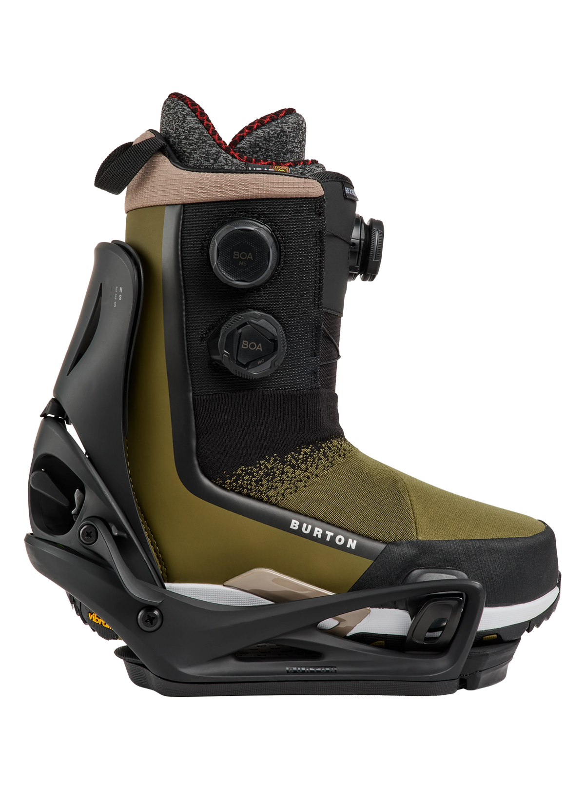 BURTON STEP ON GENESIS RE:FLEX BINDINGS 2027 BLACK