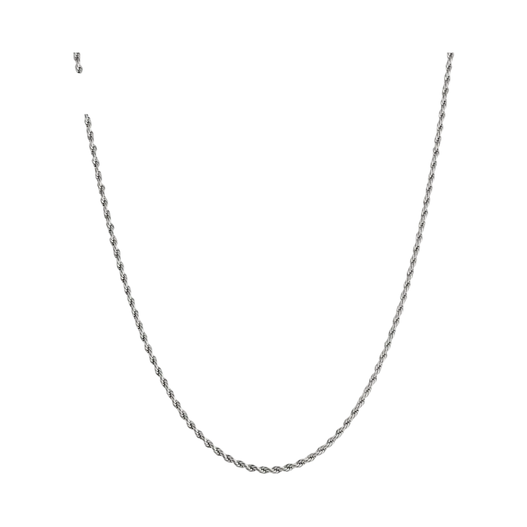 TWENTY COMPASS 2MM ROPE NECKLACE