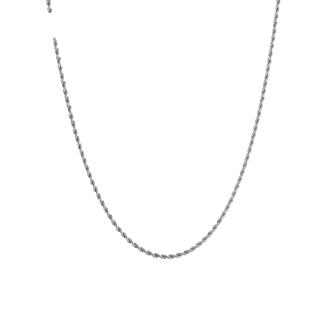 TWENTY COMPASS 2MM ROPE NECKLACE