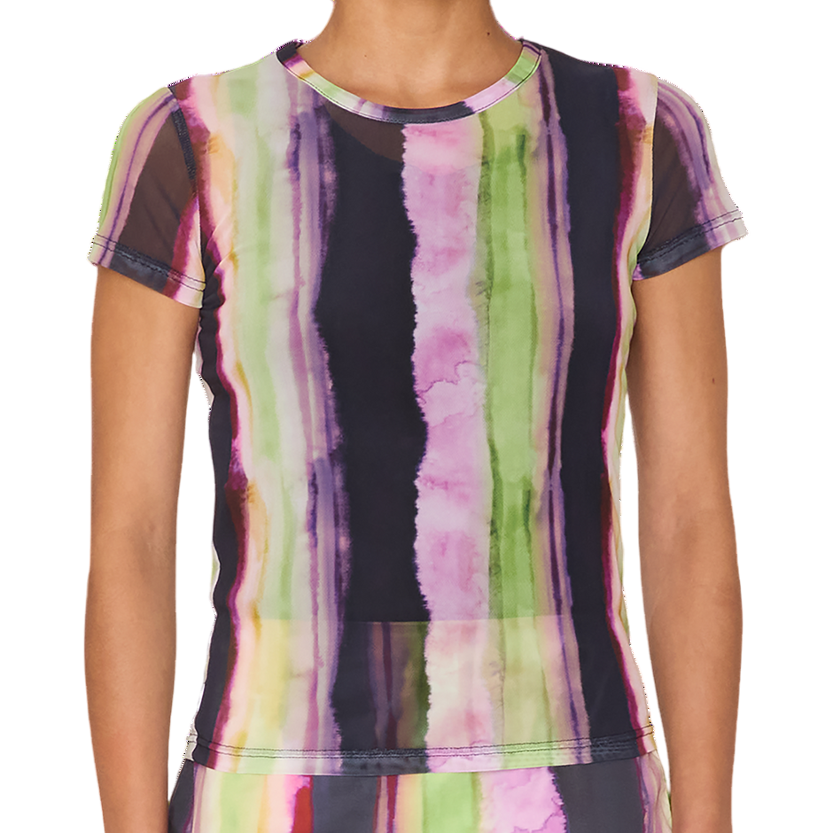 OBEY W MIDORI MESH SS TEE