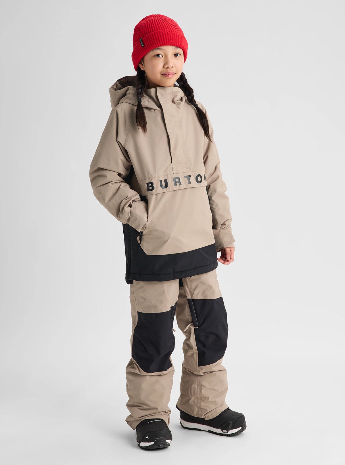BURTON Y FROSTNER 2L ANORAK JACKET SUMMIT TAUPE