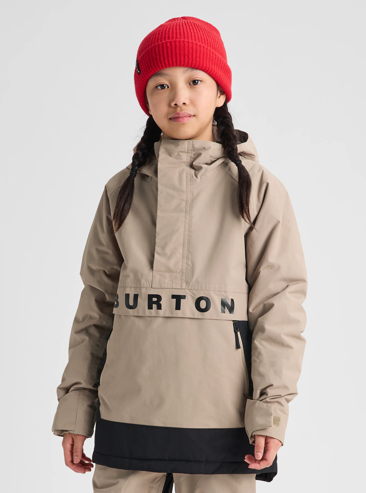 BURTON Y FROSTNER 2L ANORAK JACKET SUMMIT TAUPE