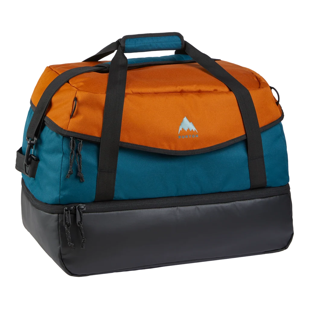 Burton Gig 70L Duffel Bag Spiced Chai Atlantic Teal