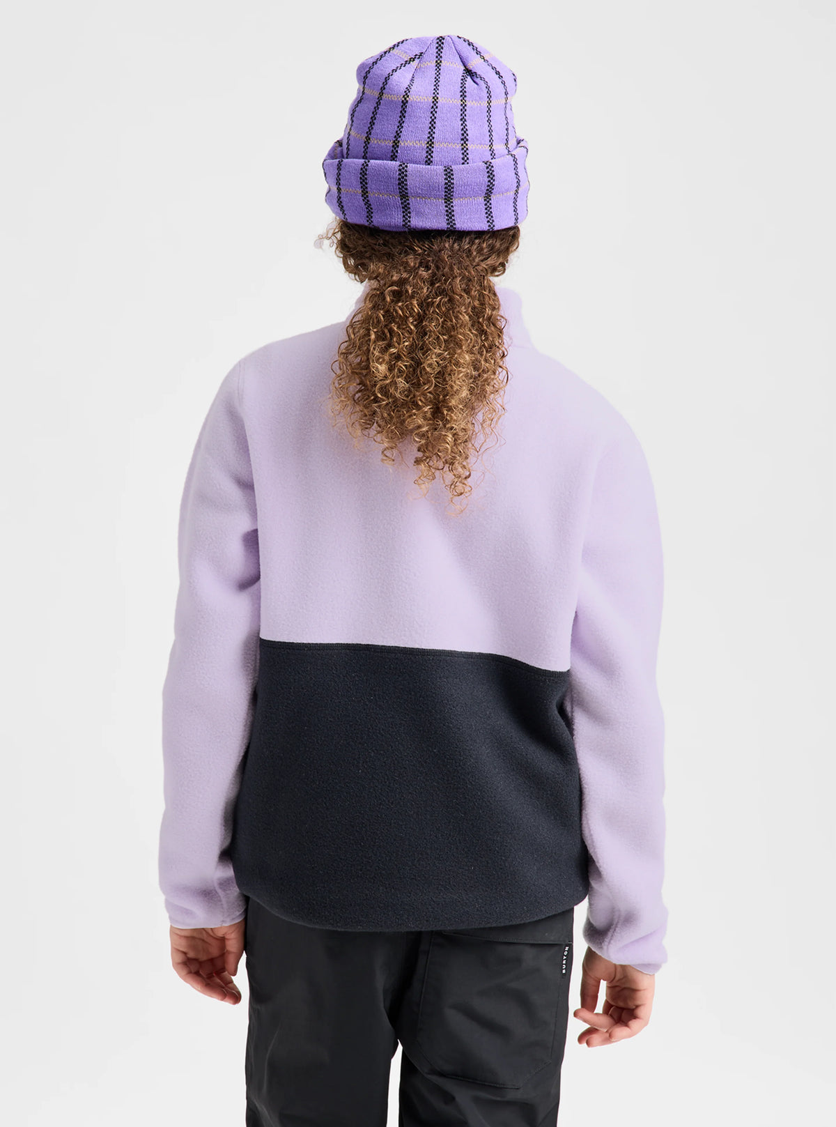 BURTON Y CINDER ANORAK - MOONDUST PURPLE/TRUE BLACK