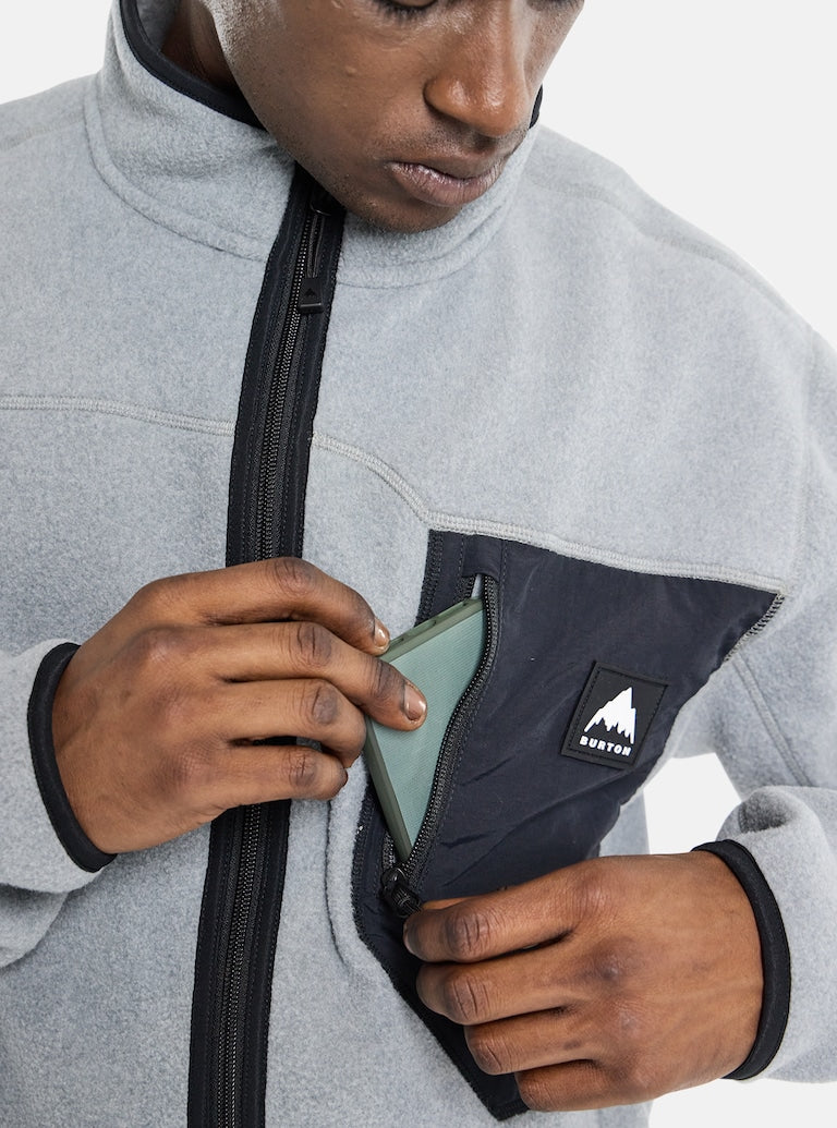 BURTON CINDER FULL ZIP FLEECE