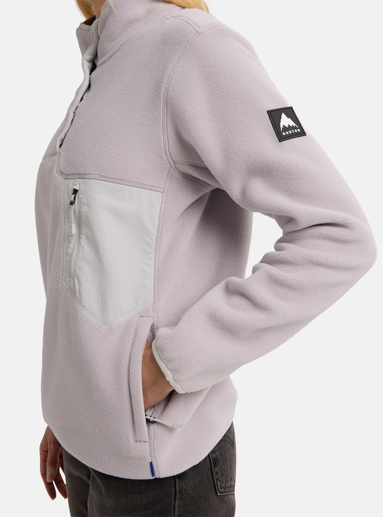 BURTON W CINDER FLEECE PULLOVER