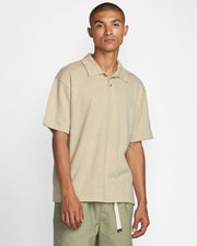 RVCA EXOTICA LEAF LINES POLO SS 