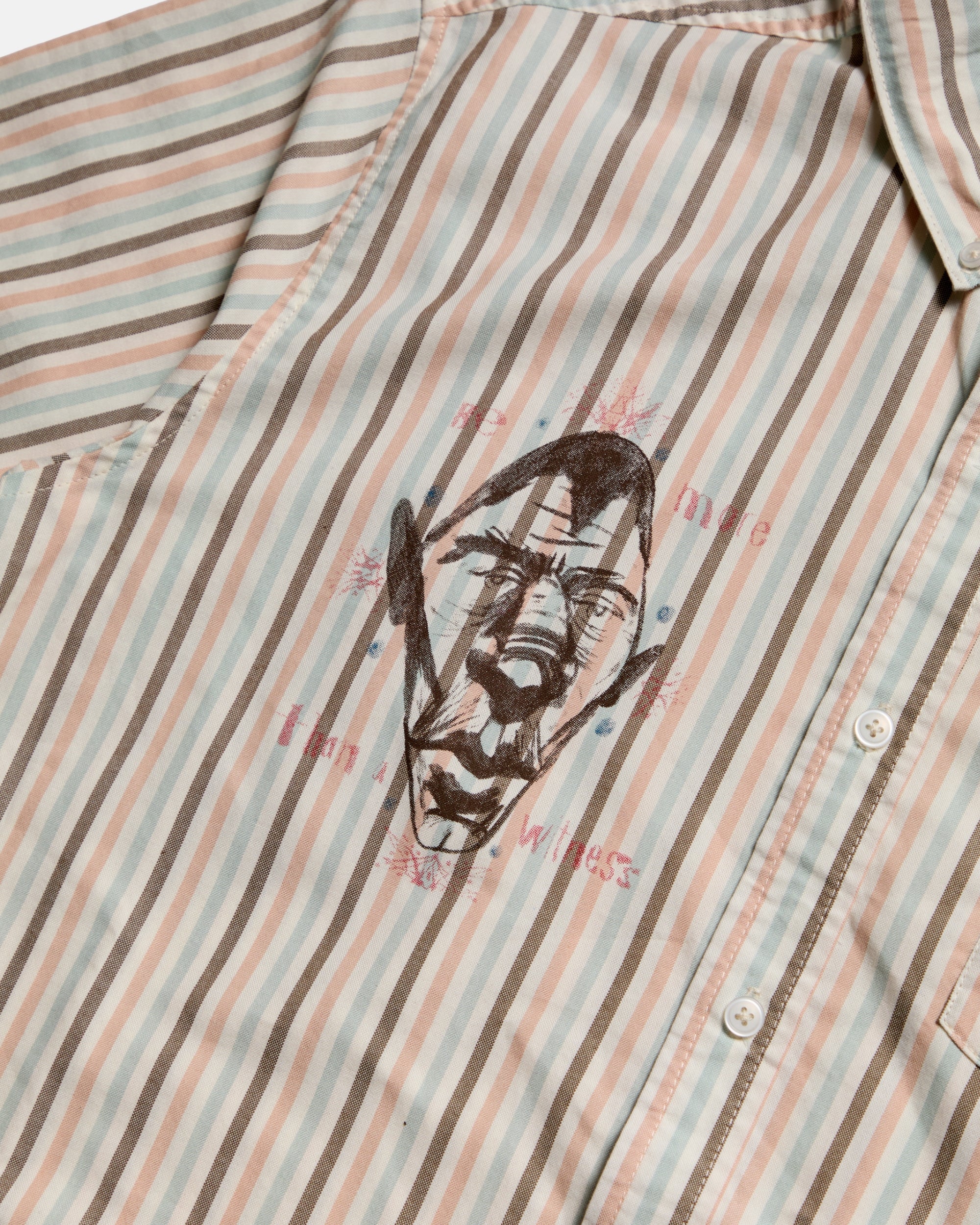 RVCA JACOBS ARCHIVE STRIPE SS 