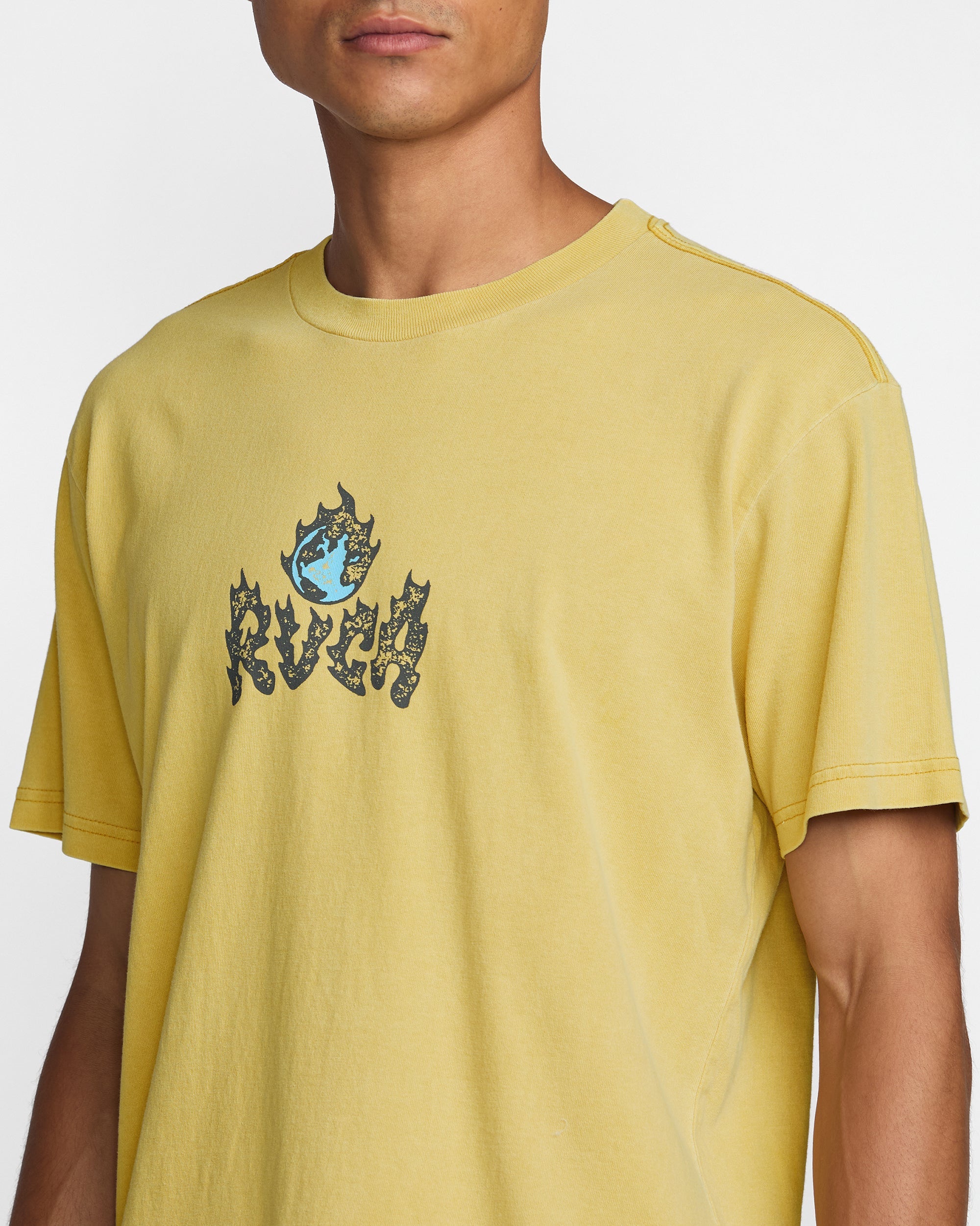RVCA BURN NOTICE SS 
