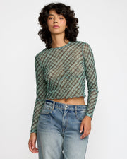 RVCA W RIVER LS