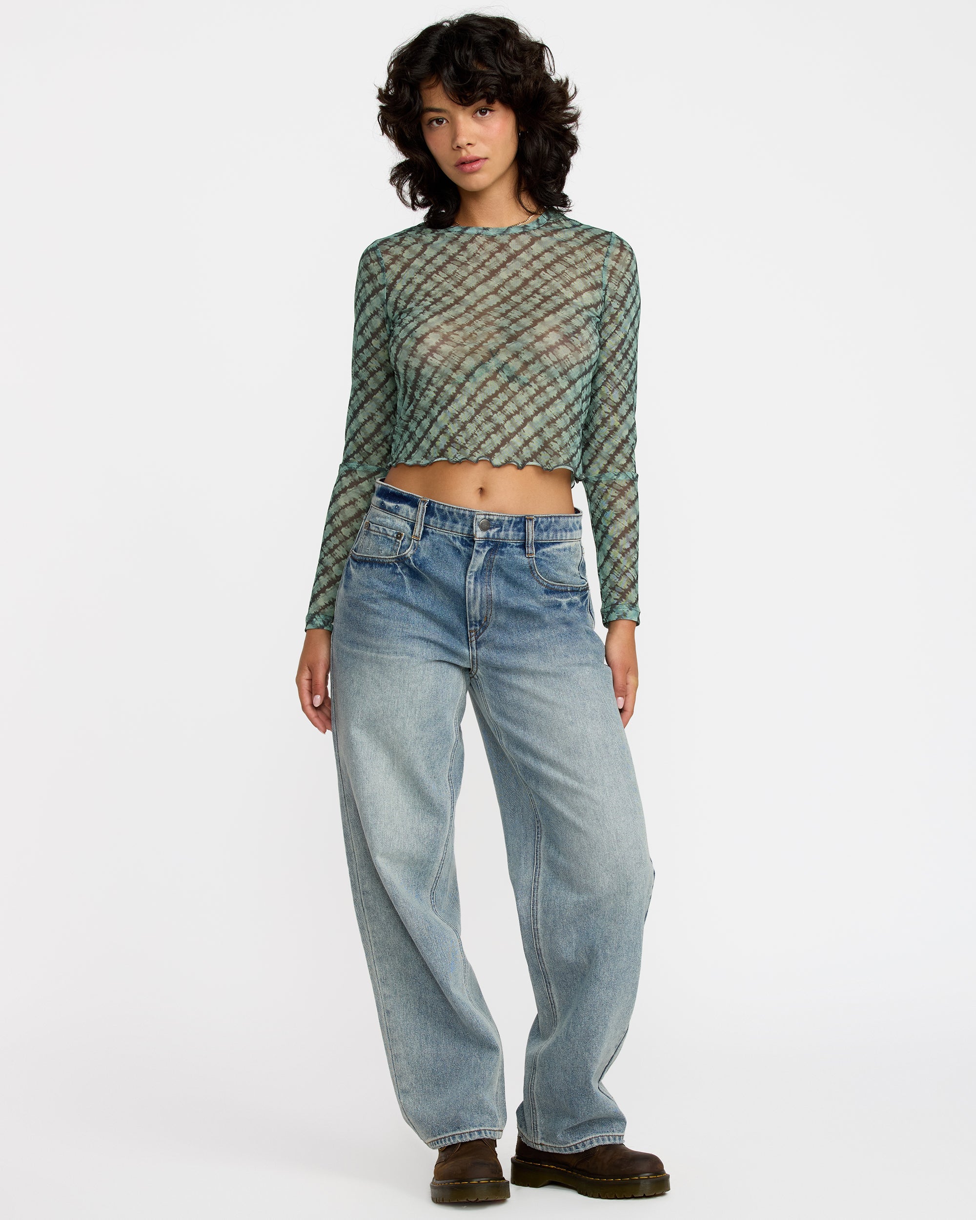 RVCA W RIVER LS