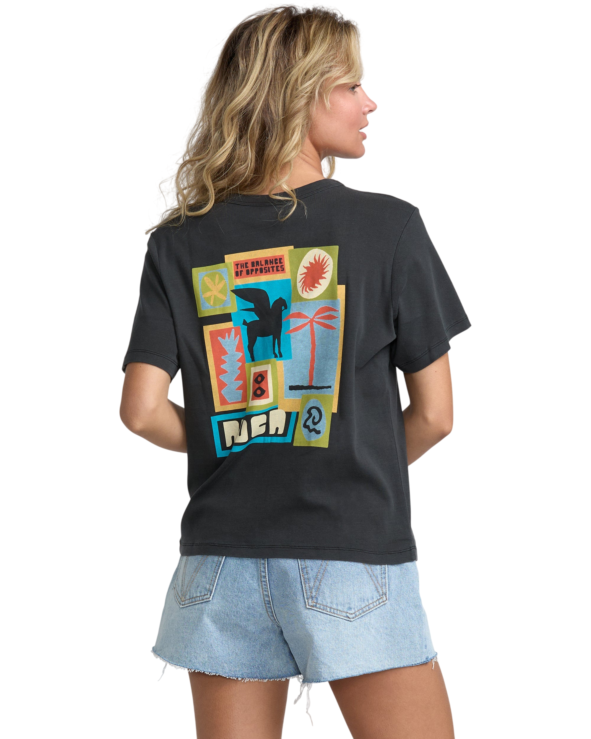 RVCA W DAILY TEE