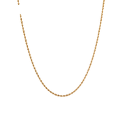 TWENTY COMPASS 2MM ROPE NECKLACE 