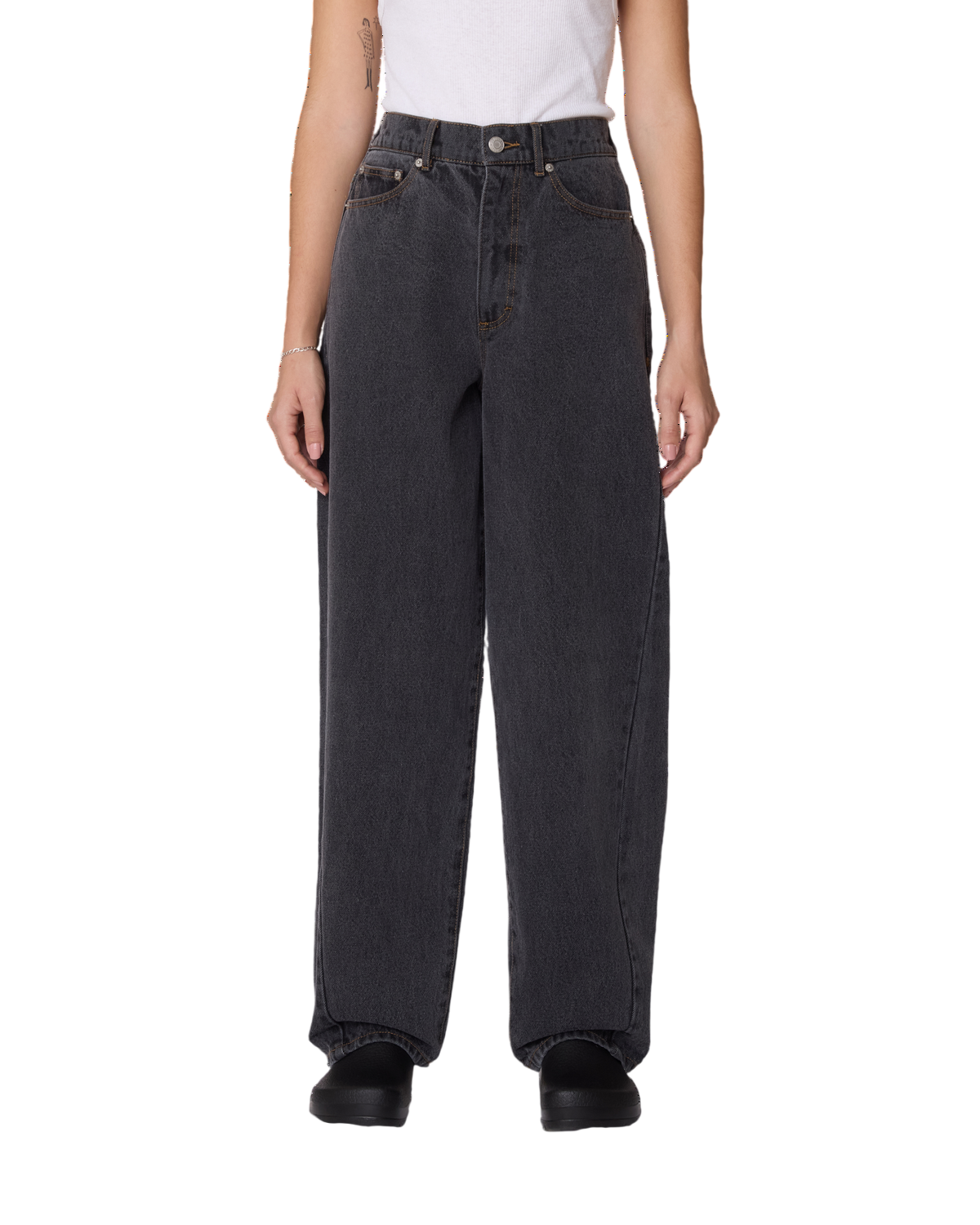 OBEY W LEAH III BAGGY DENIM