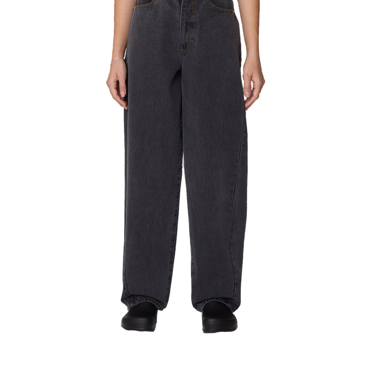 OBEY W LEAH III BAGGY DENIM 