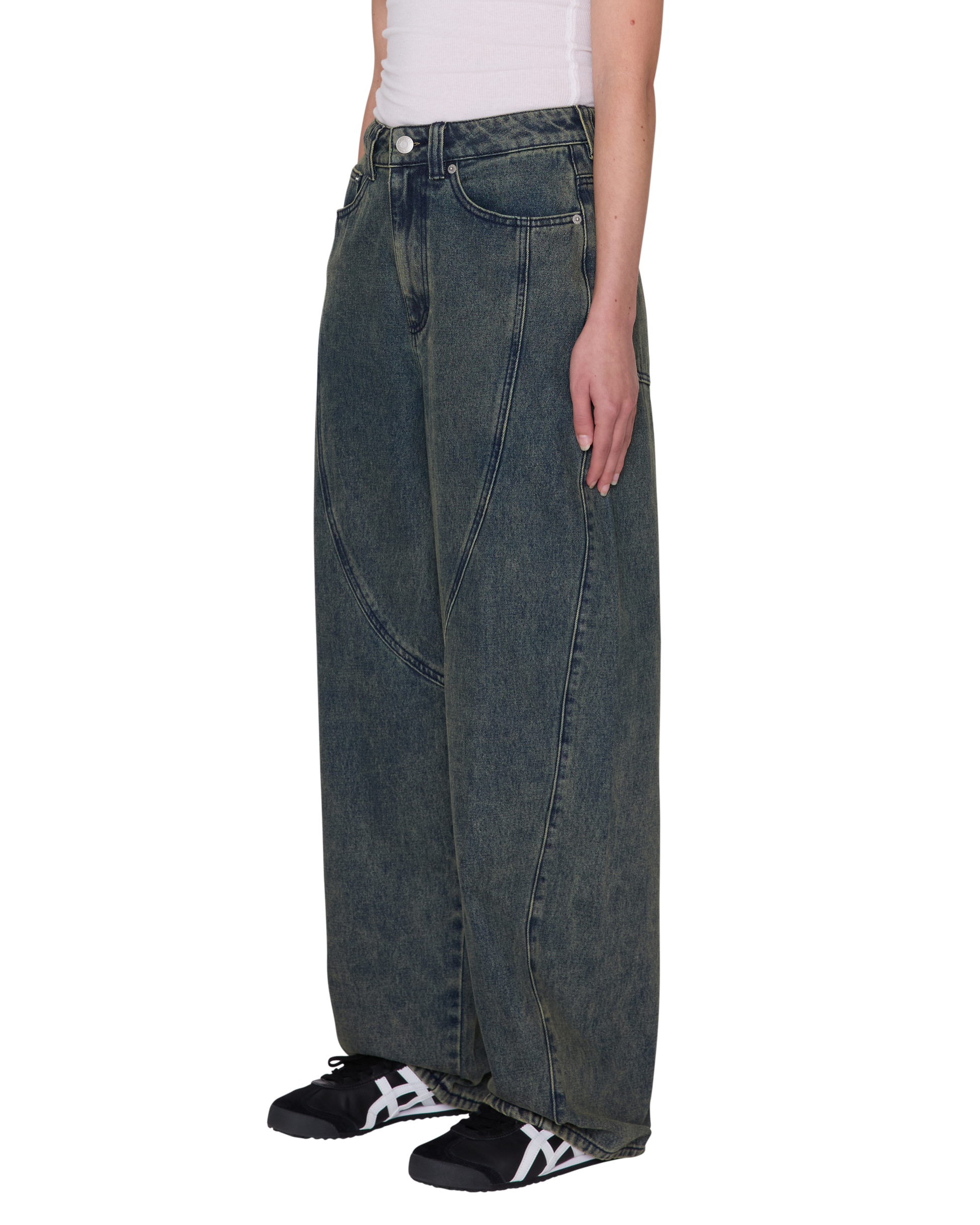 OBEY W Nana Denim Yellow Tint Wash - vue 2