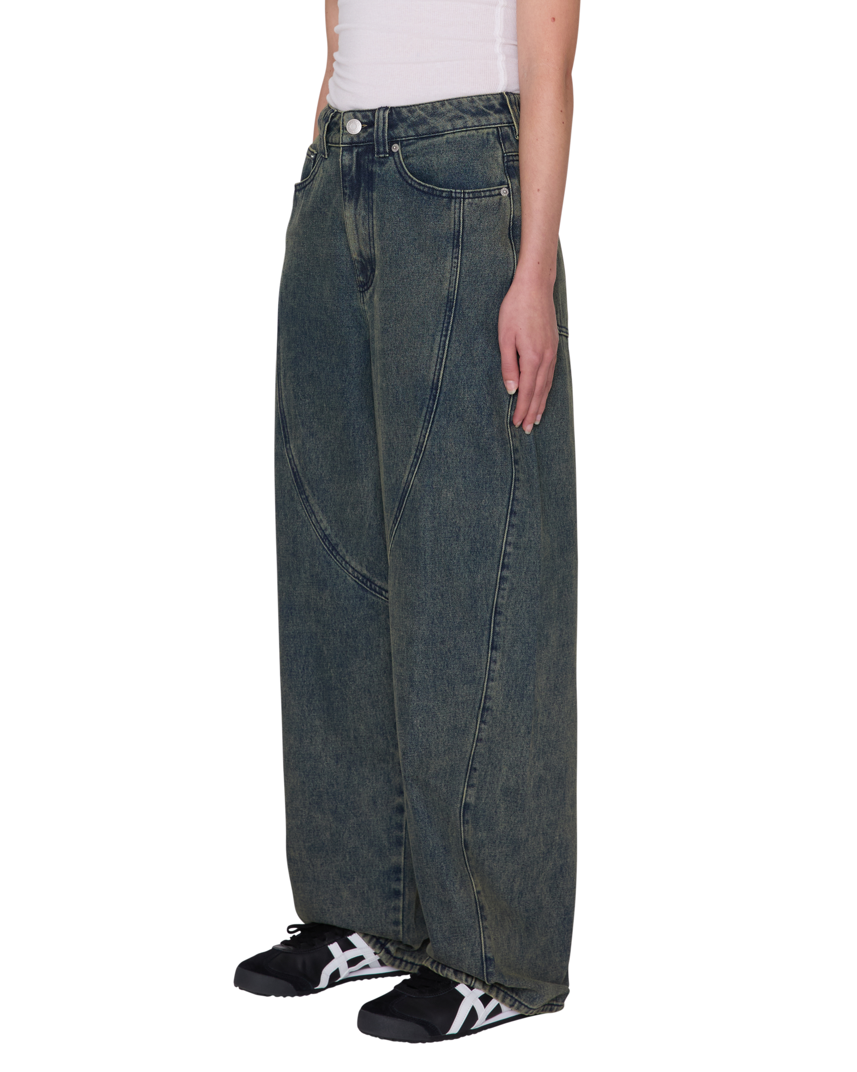 OBEY W Nana Denim Yellow Tint Wash - vue 2