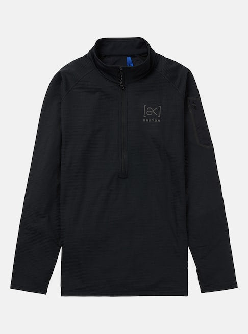 BURTON [AK] HELIUM GRID FLEECE HALF-ZIP