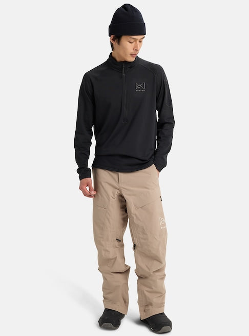 BURTON [AK] HELIUM GRID FLEECE HALF-ZIP