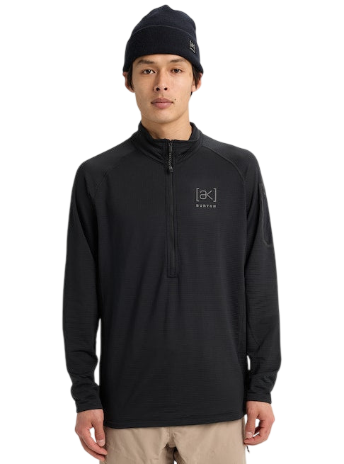 BURTON [AK] HELIUM GRID FLEECE HALF-ZIP