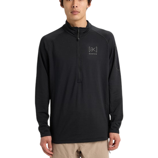 BURTON [AK] HELIUM GRID FLEECE HALF-ZIP