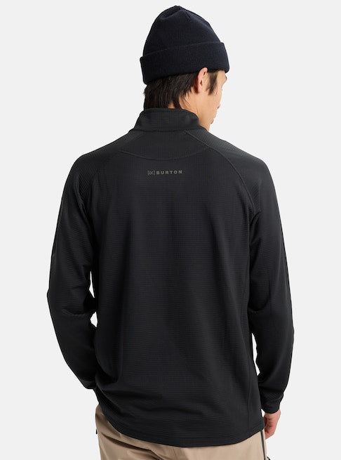 BURTON [AK] HELIUM GRID FLEECE HALF-ZIP