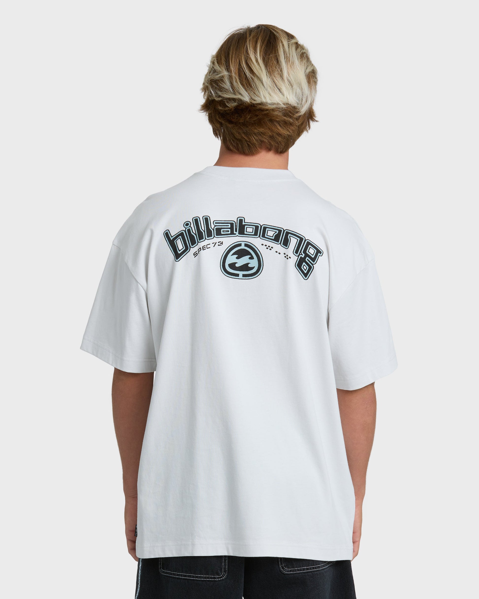 BILLABONG SPEC 73 BIO ARCH OG T-SHIRT - Fog Gray - Dos
