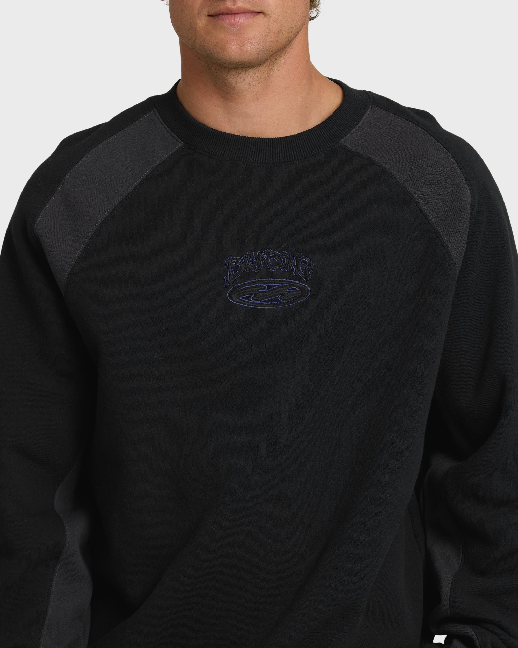 BILLABONG BAD DOG CREW - Black - Détail