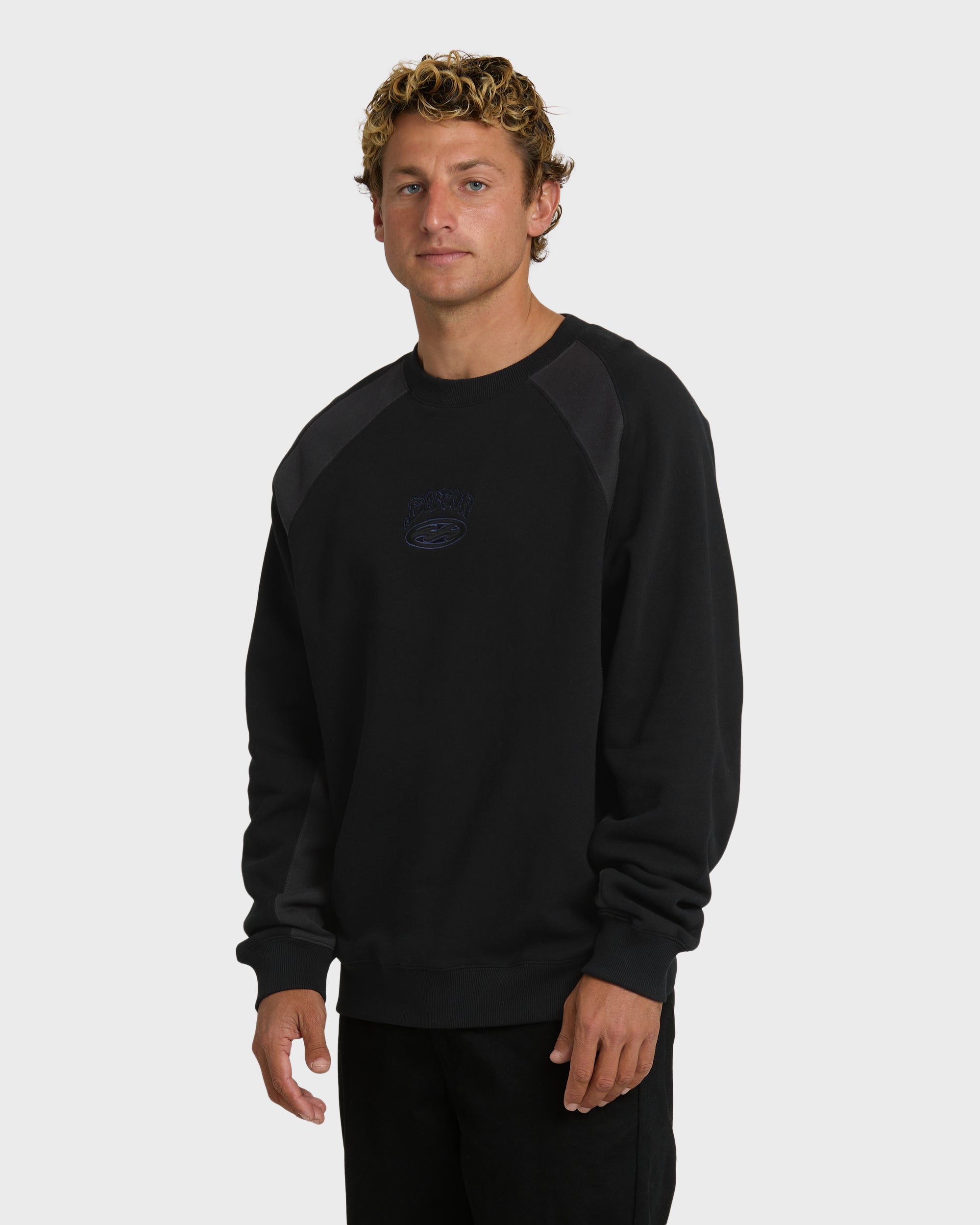 BILLABONG BAD DOG CREW - Black - Côté