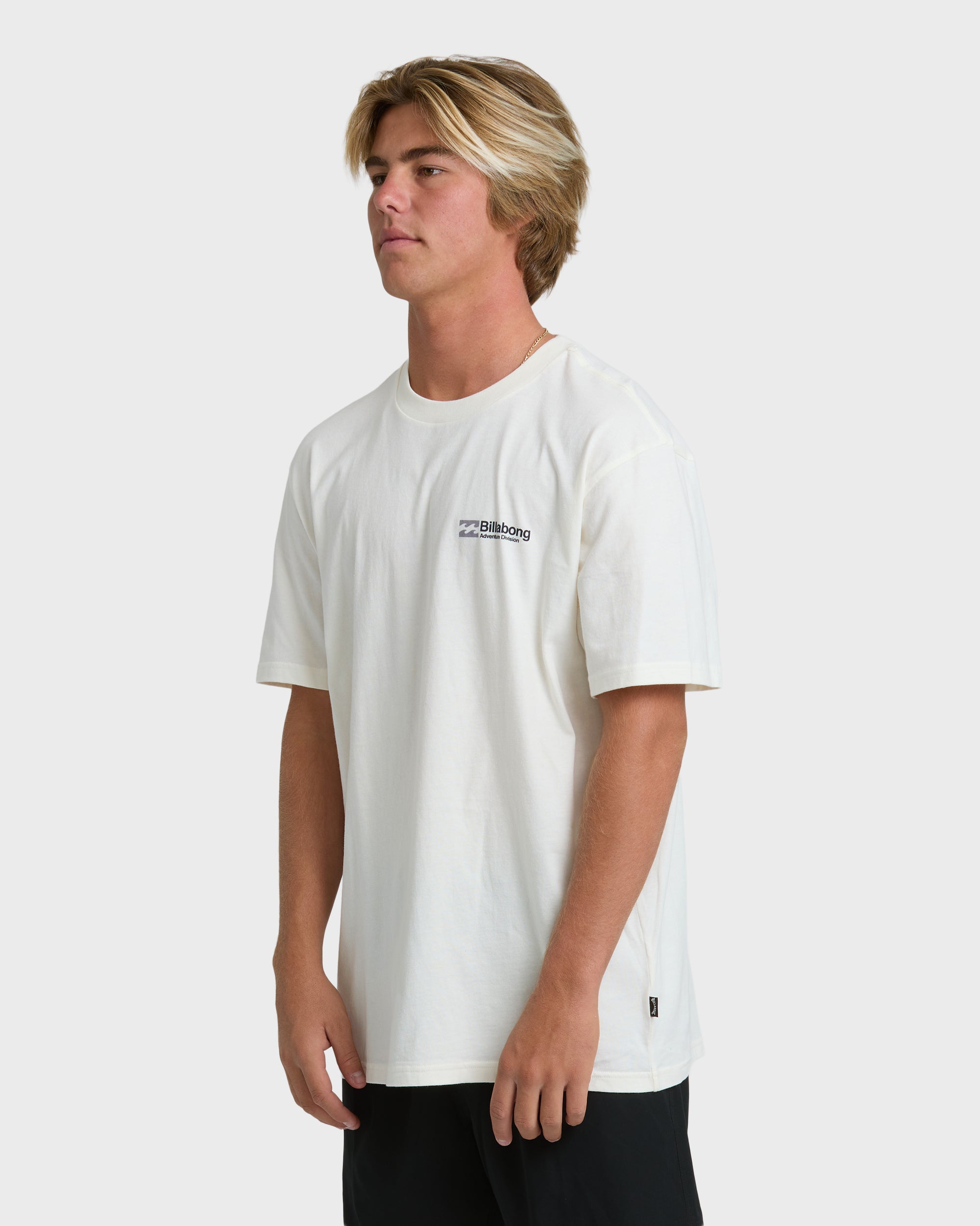 BILLABONG MAKE TRACKS ADIV PREMIUM SS - Off White - Côté