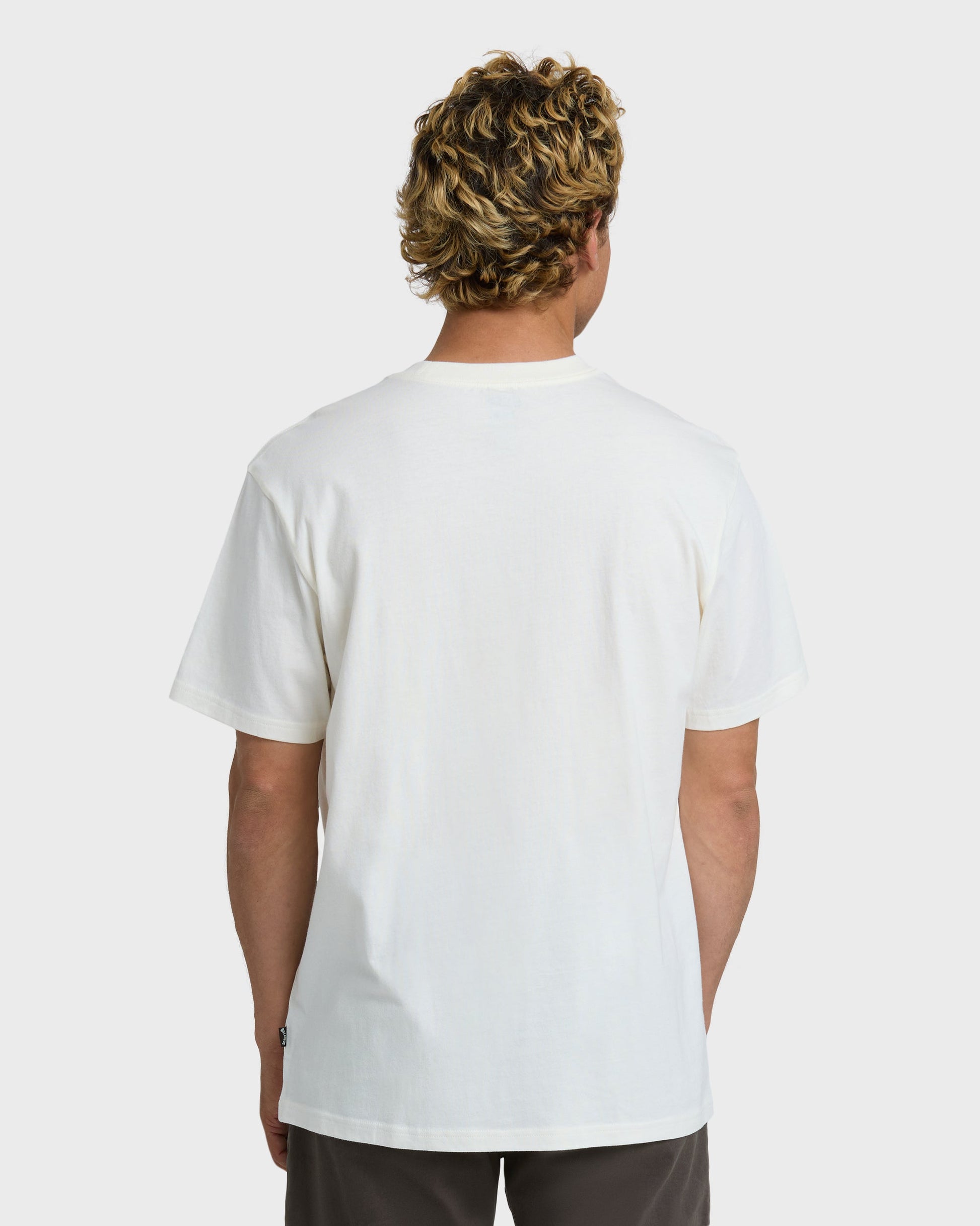 BILLABONG SUBCONSCIOUS PREMIUM SS - Off White - Dos