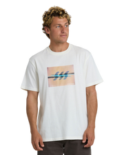 BILLABONG SUBCONSCIOUS PREMIUM SS - Off White - Face