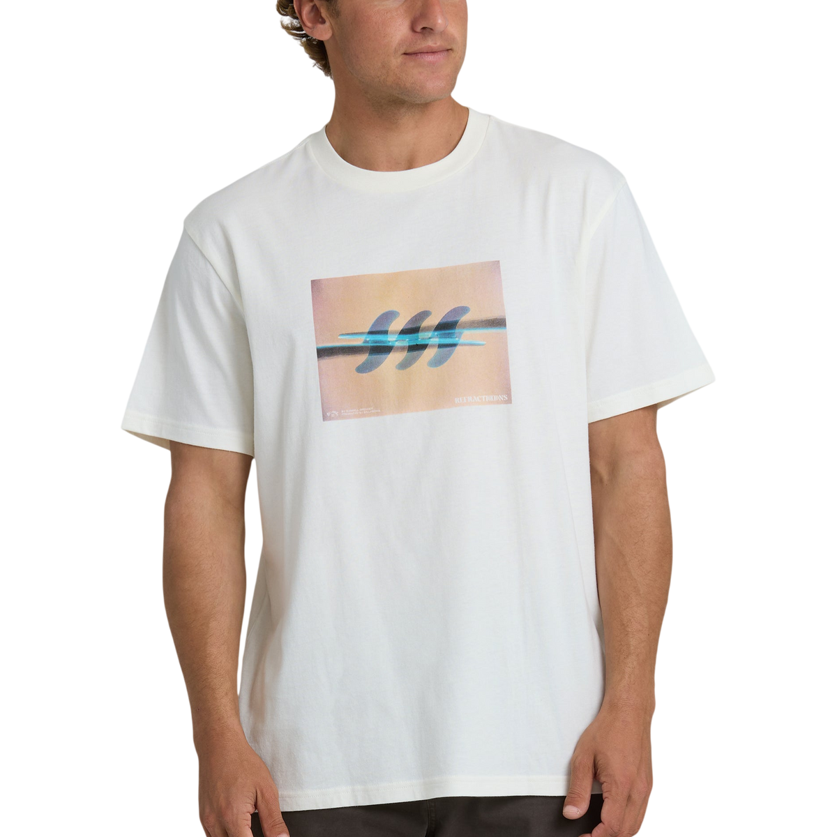 BILLABONG SUBCONSCIOUS PREMIUM SS - Off White - Face