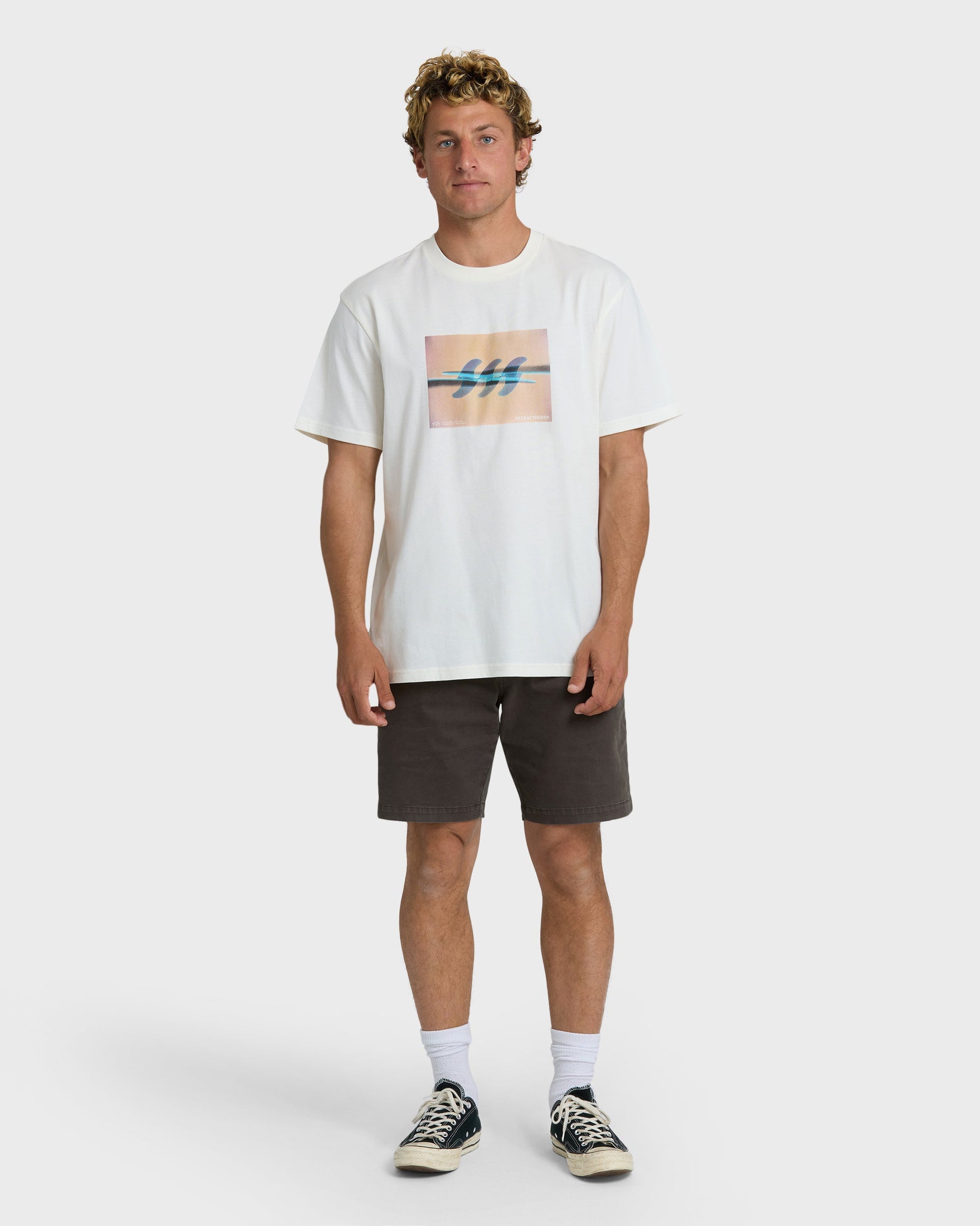 BILLABONG SUBCONSCIOUS PREMIUM SS - Off White