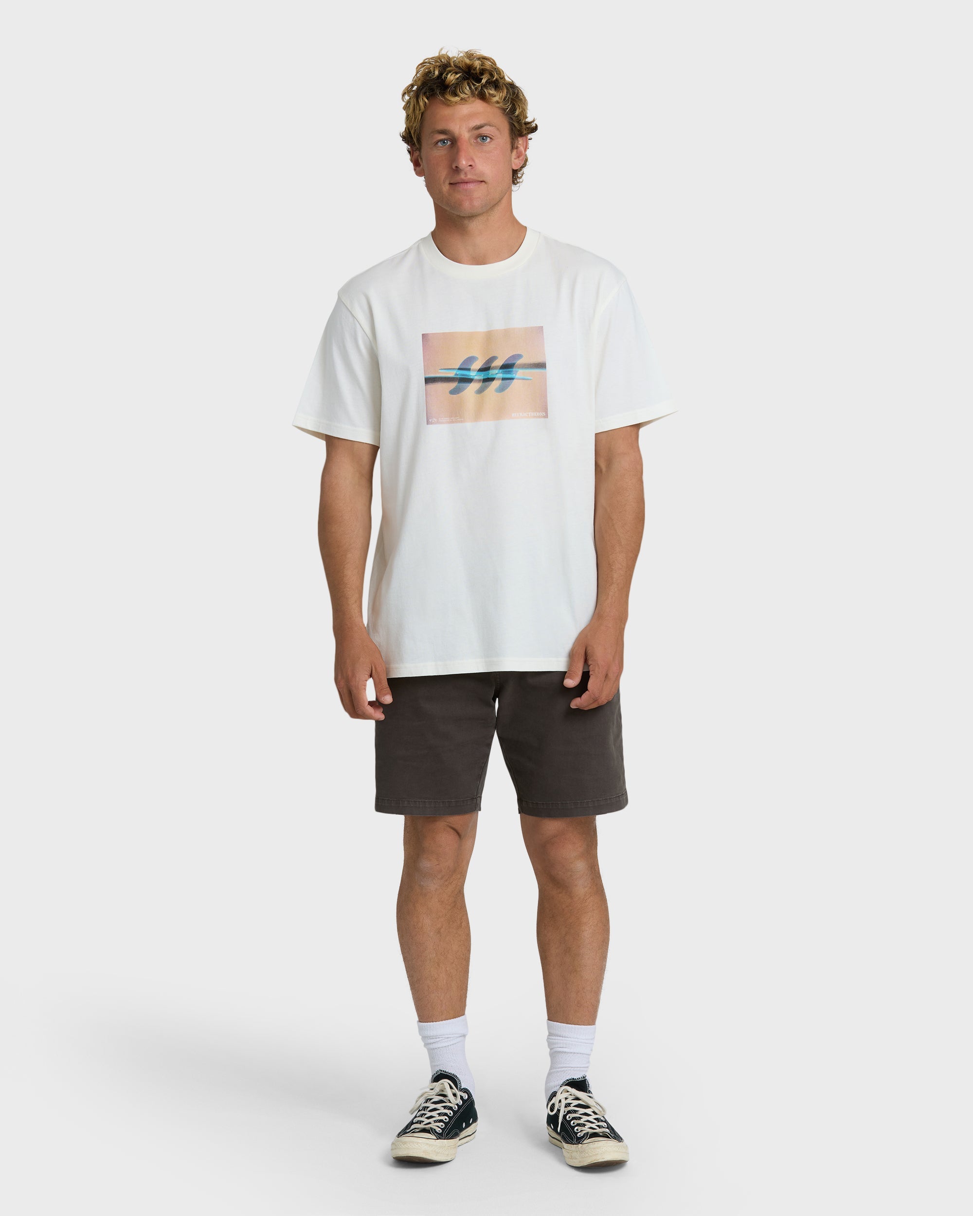 BILLABONG SUBCONSCIOUS PREMIUM SS - Off White