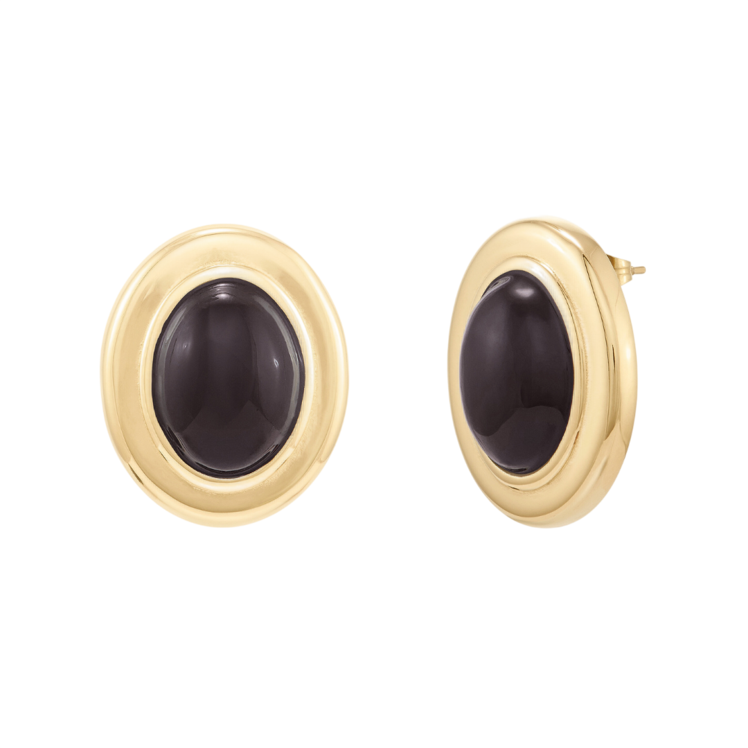 TWENTY COMPASS W VELOURS EARRINGS