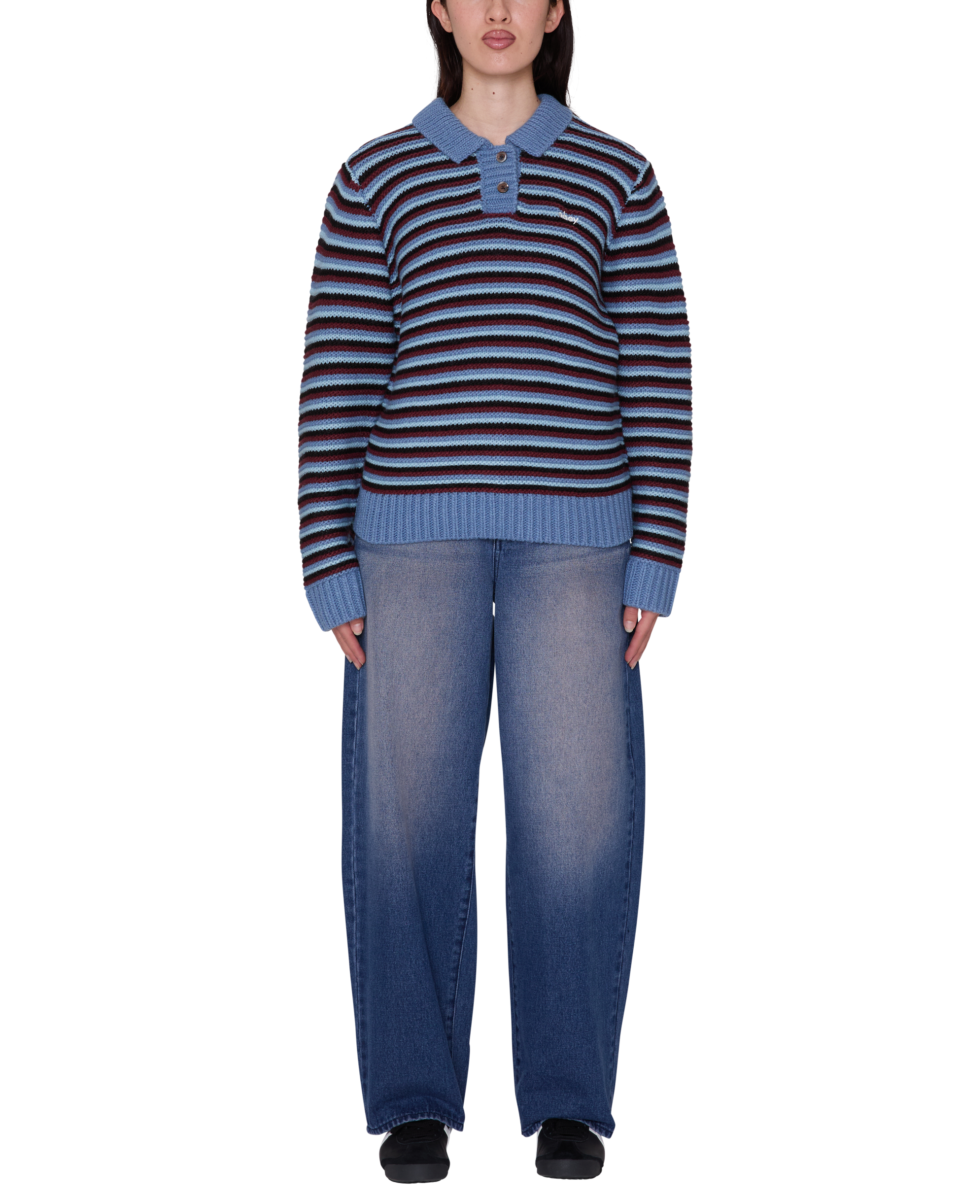 OBEY W COLETTE POLO SWEATER - vue 4