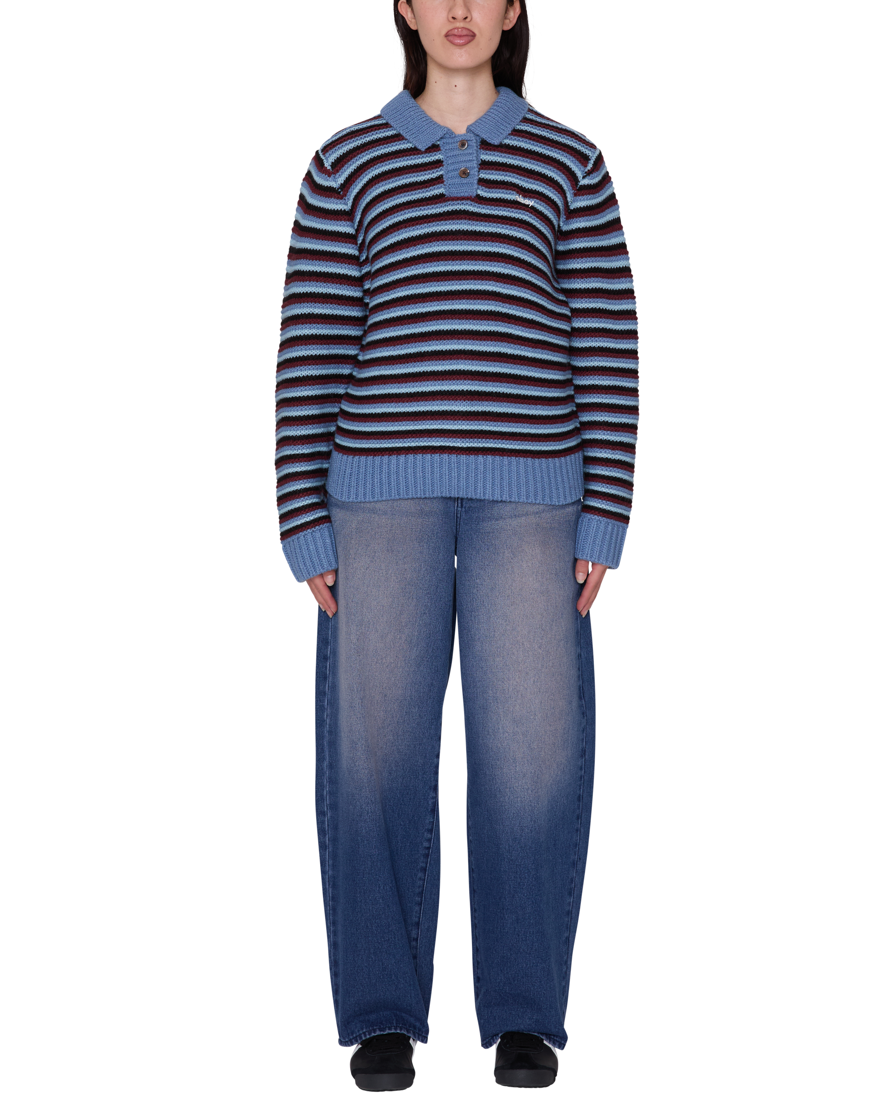 OBEY W COLETTE POLO SWEATER - vue 4