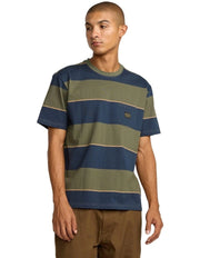 RVCA DAYSHIFT STRIPE SS 