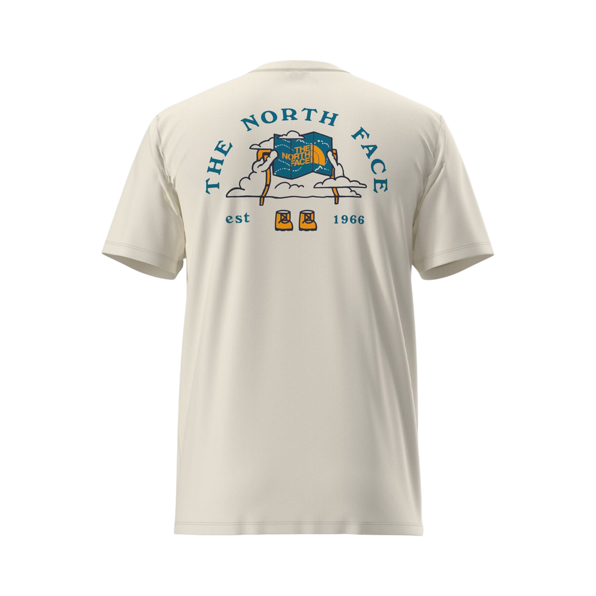THE NORTH FACE EVOLUTION SKY CLOUD SHORT SLEEVE TEE - GRAPHIC 