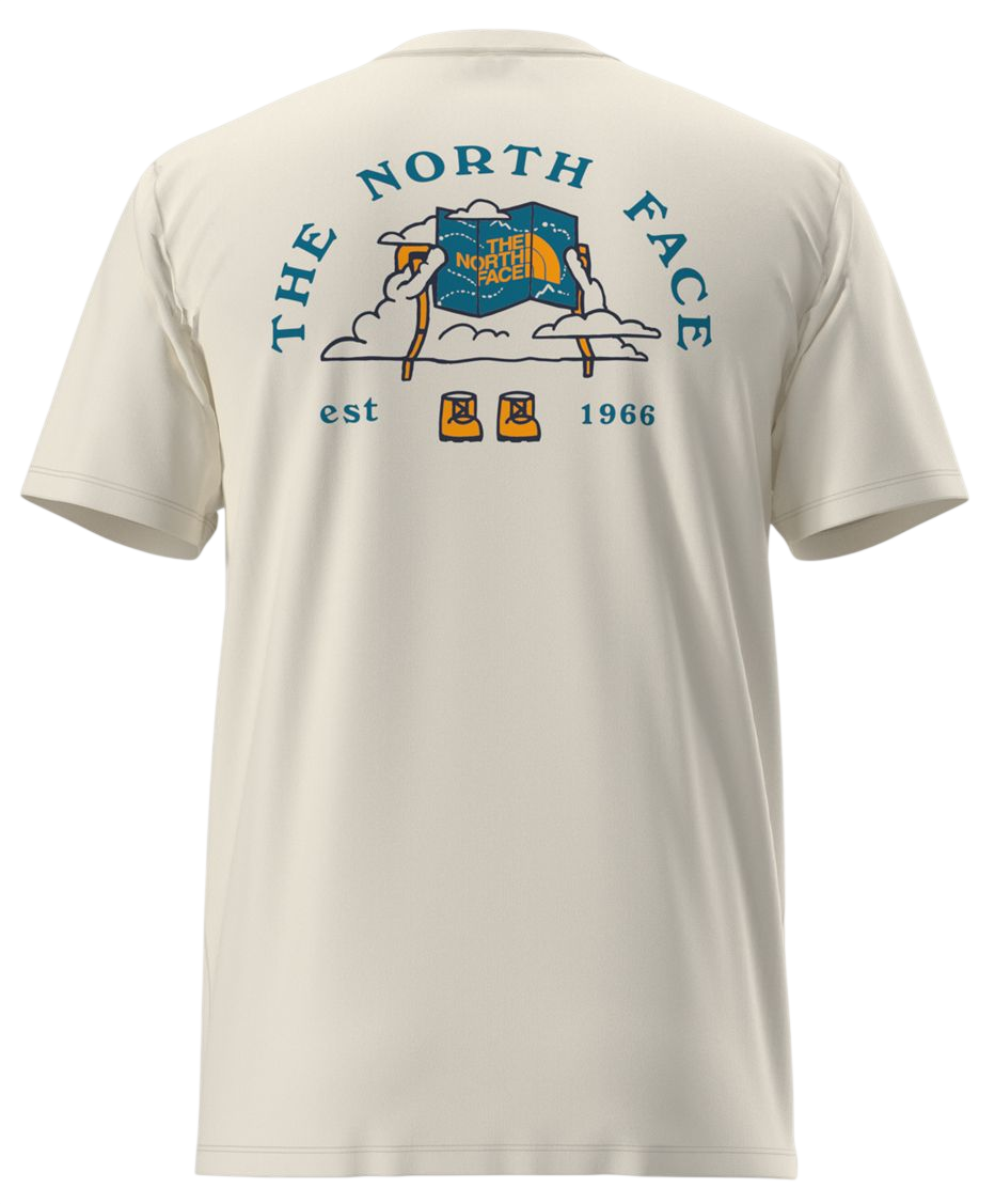 THE NORTH FACE EVOLUTION SKY CLOUD SHORT SLEEVE TEE - GRAPHIC