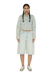 DR. DENIM W BREE SHORTS