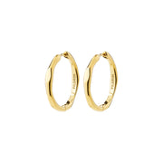 PILGRIM INNER HOOP EARRINGS plaqué or
