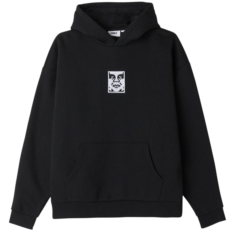 OBEY ICON EXTRA HEAVY HOOD II FLLECE