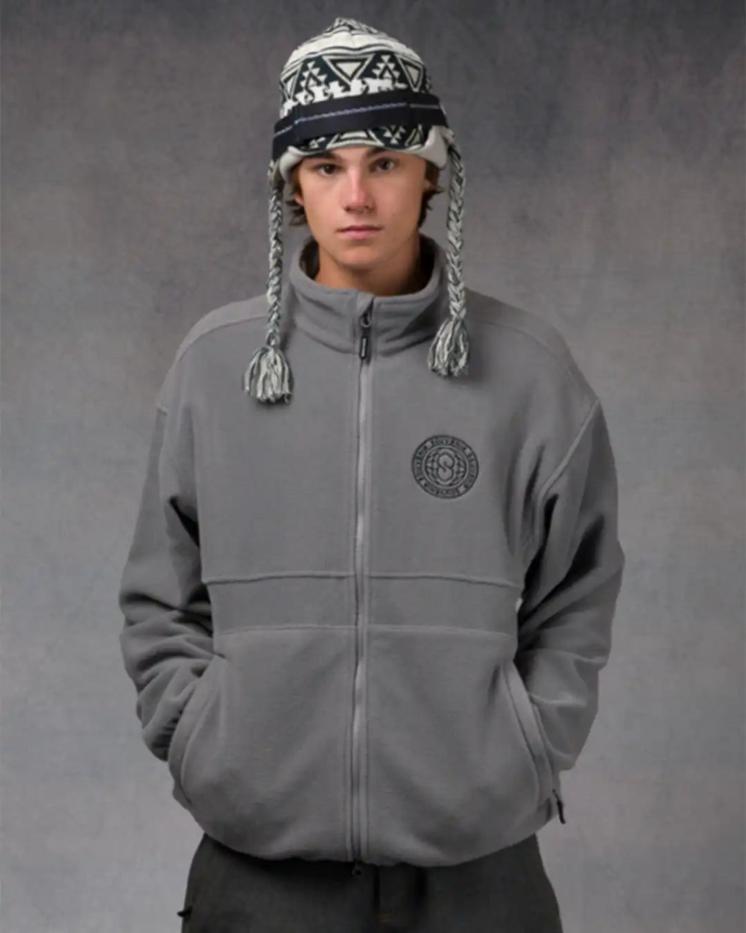 SOUVENIR TECH FLEECE ZIP UP 