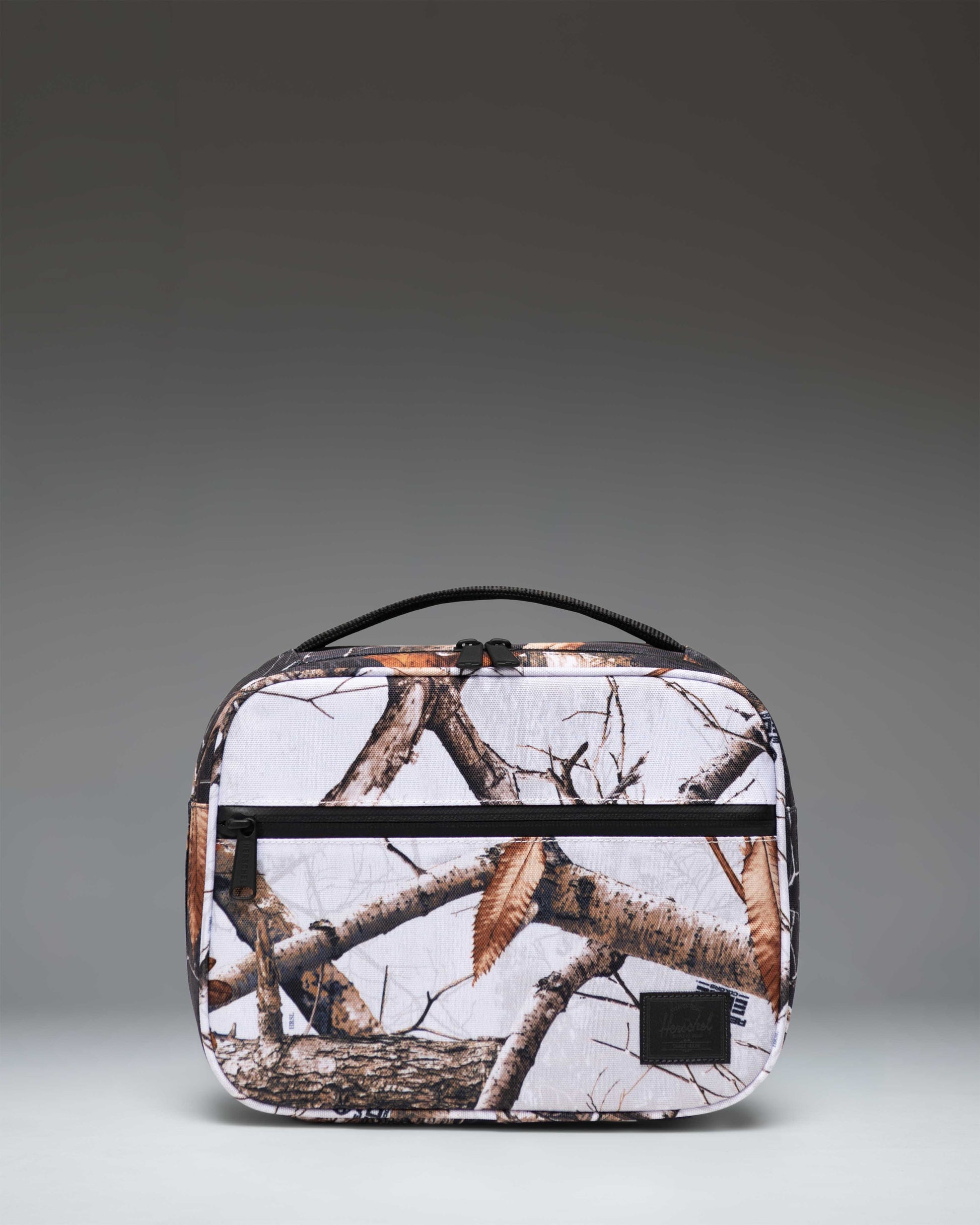 Herschel Realtree Pop Quiz Lunch Box Realtree Edge Camo White Black - flat