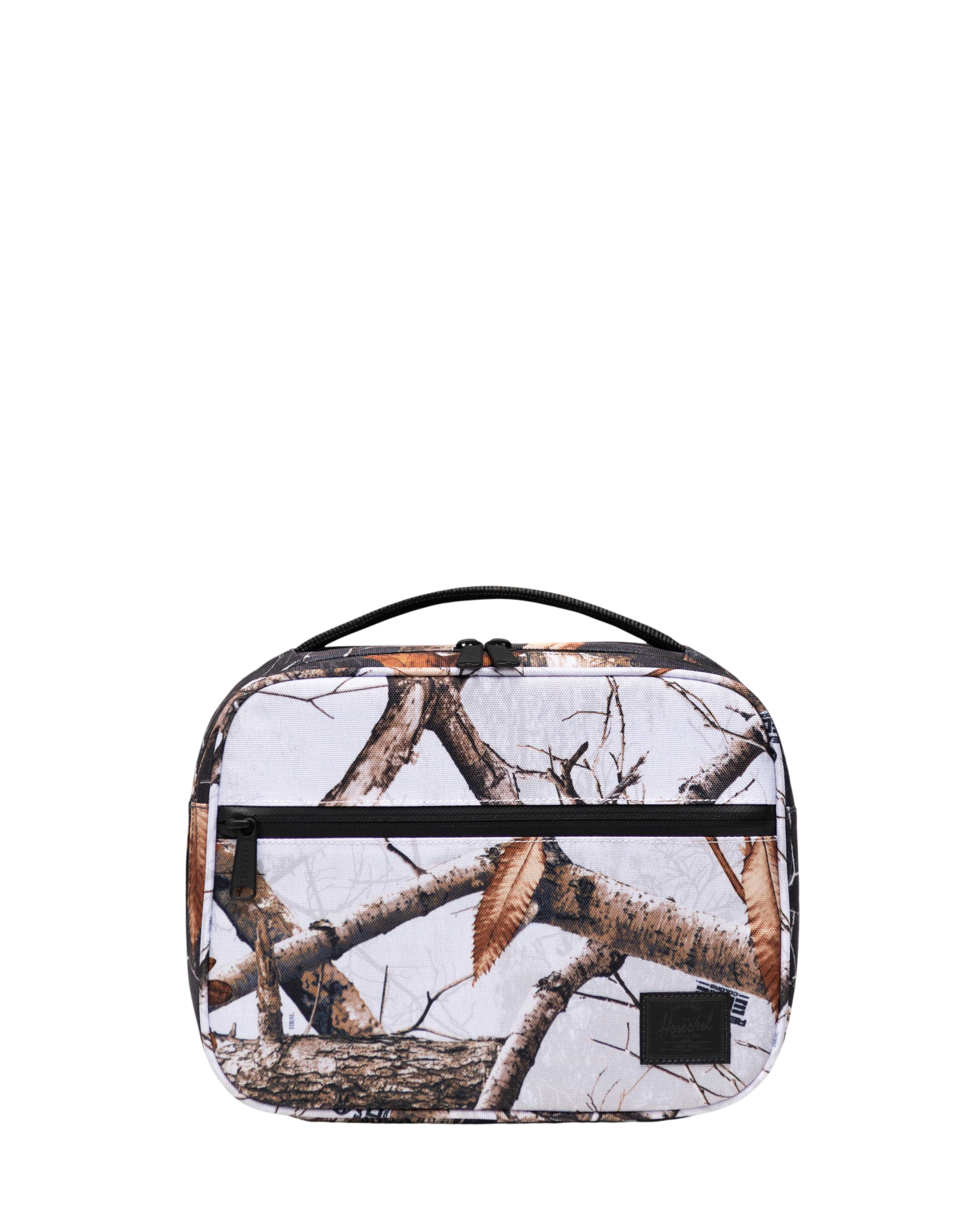 Herschel Realtree Pop Quiz Lunch Box Realtree Edge Camo White Black - flat